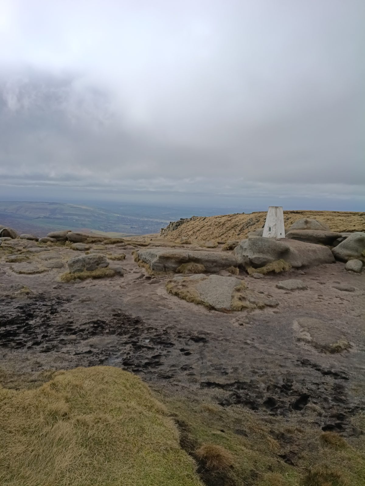 Bleaklow Head trig point