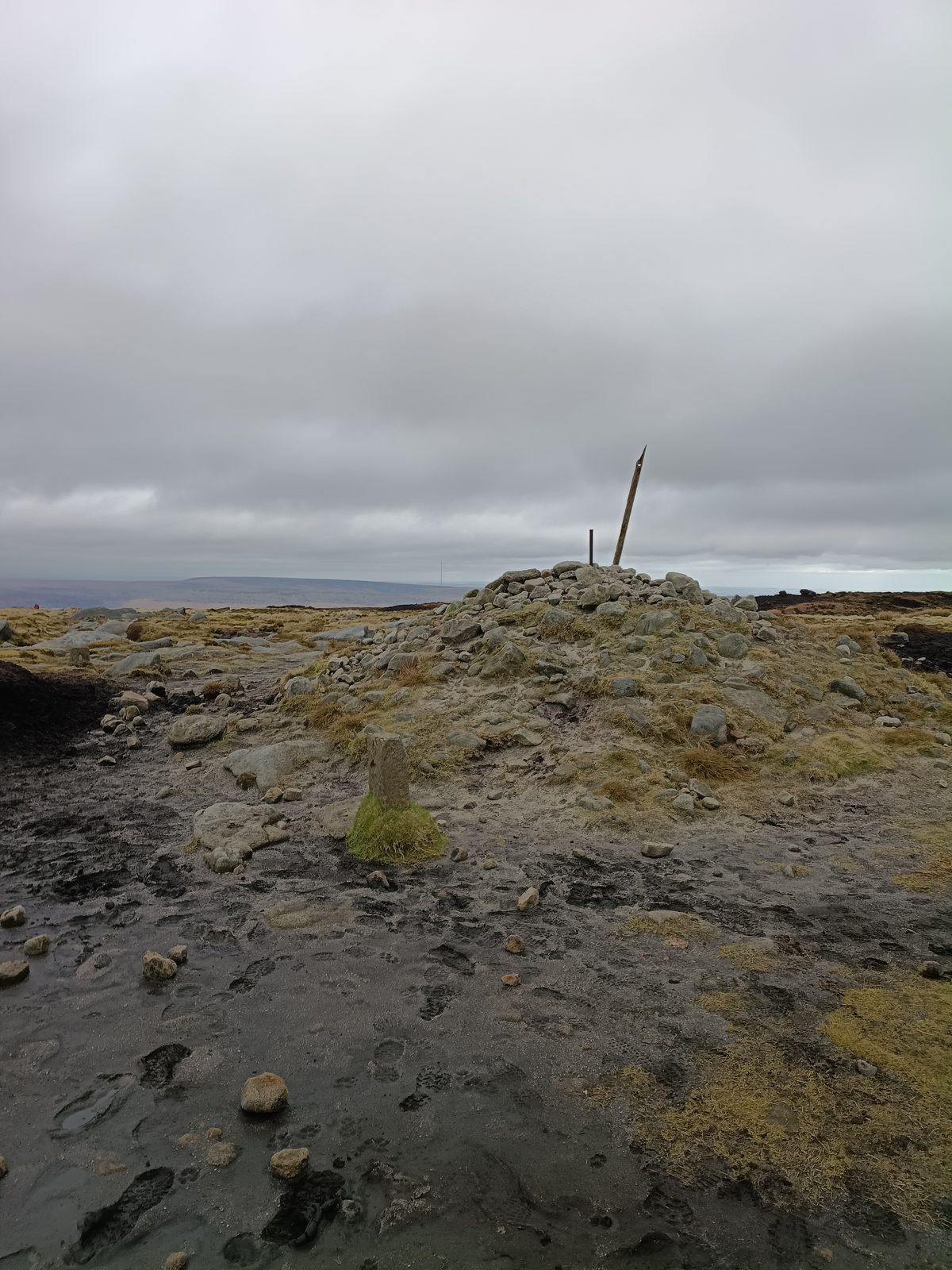 Higher Shelf Stones trig point